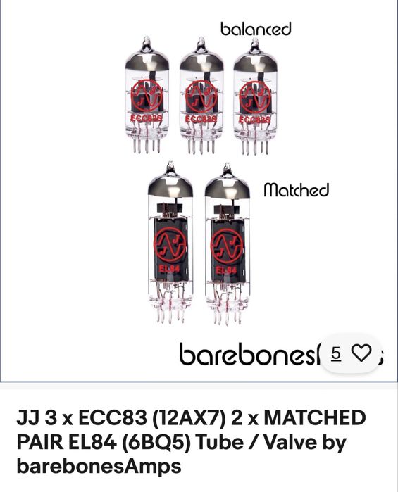 Laney Cub12r + WGS ET65 + Lampy JJ ECC83 i EL84