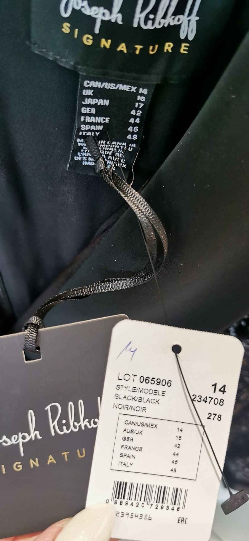 Sukienka Joseph Ribkoff Signature 234708, 12, 14