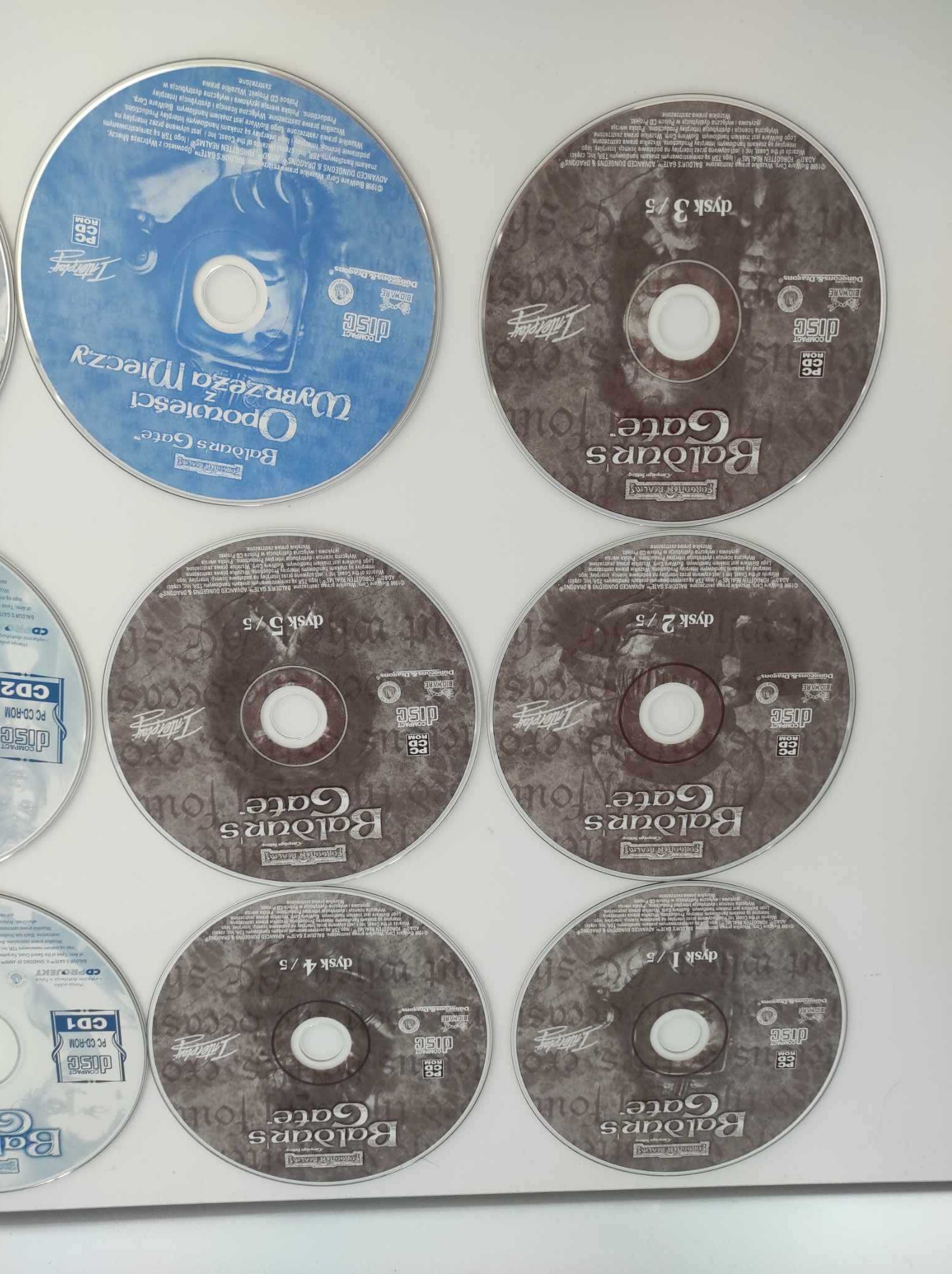 Zestaw gier na PC - Saga Baldur's Gate