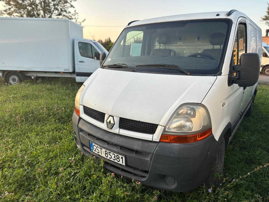 Renault Master L1H1 - uszkodzony silnik