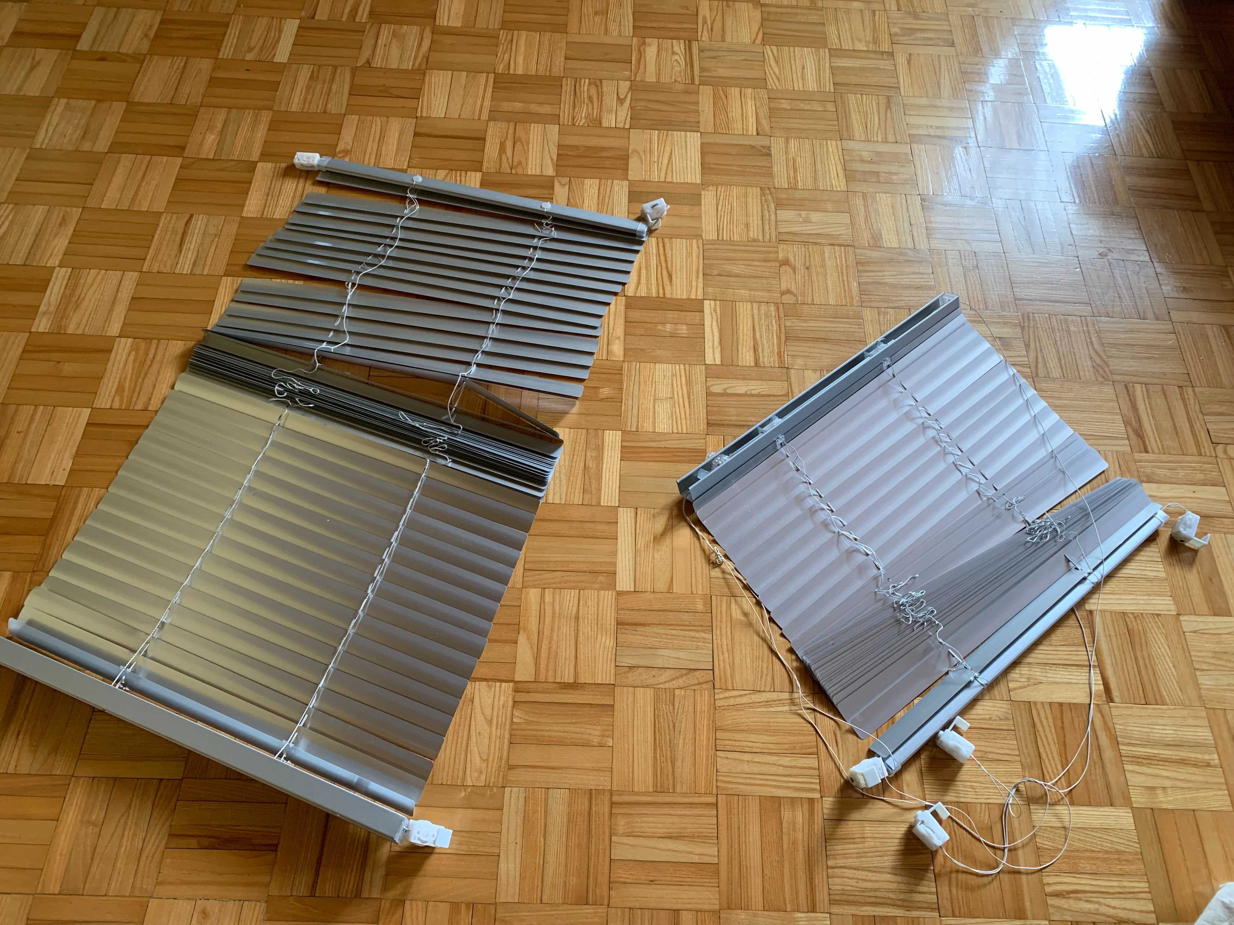 Żaluzja aluminiowa pozioma na okno szara roleta 50cm szara srebrna