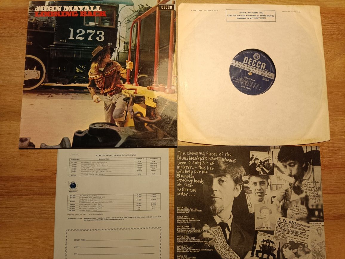 John Mayal Looking Back Vinyl 1969