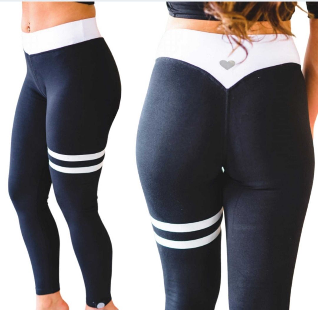 Legginsy czarne siłownia fitness