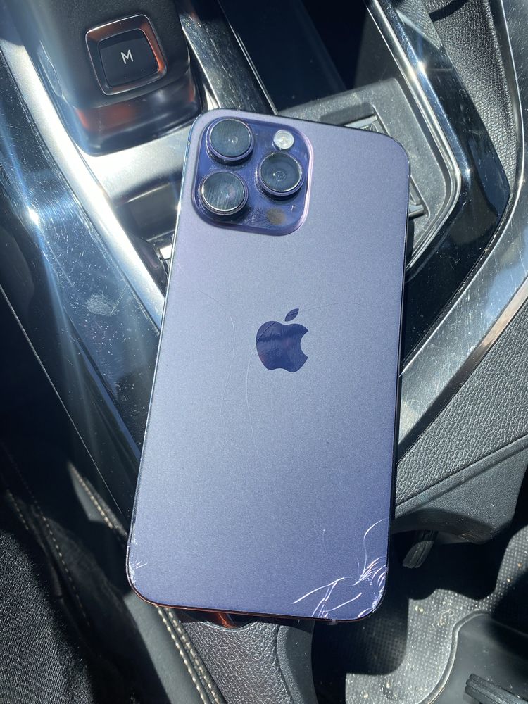Продам apple iPhone 14 Pro Max 256gb 85% битий сзаді