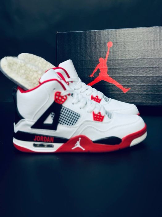 Кросовки на зиму Nike Jordan Aura/ яркие крассовки найк мужские теплые