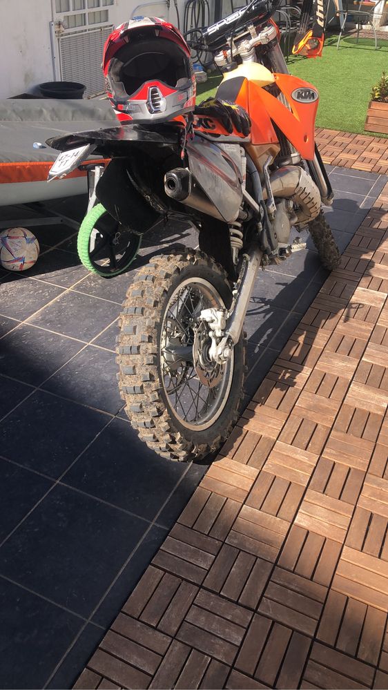KTM 125 EXC Matriculada