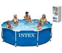 Вместительный круглый каркасный бассейн Intex 28200 (305х76 см)