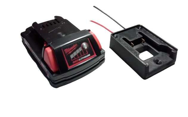 Milwaukee M18 uchwyt adapter baterii 18V