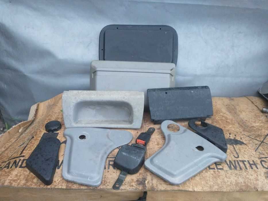 Vw t4 multivan czesci fotela, pas biodrowy,schowek,kieszen,maskownica