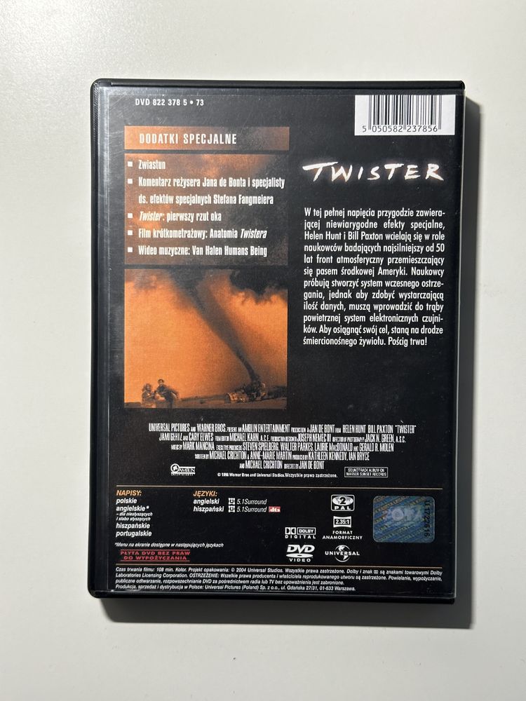 Twister Wydanie Specjalne DVD Lektor PL