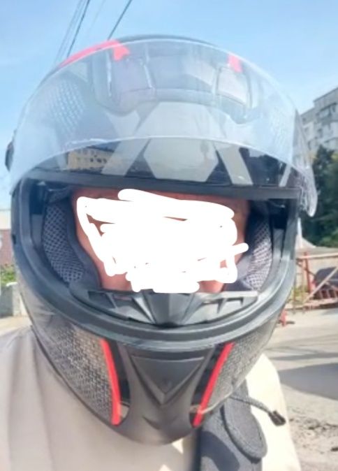 шлем мотоциклетный XL