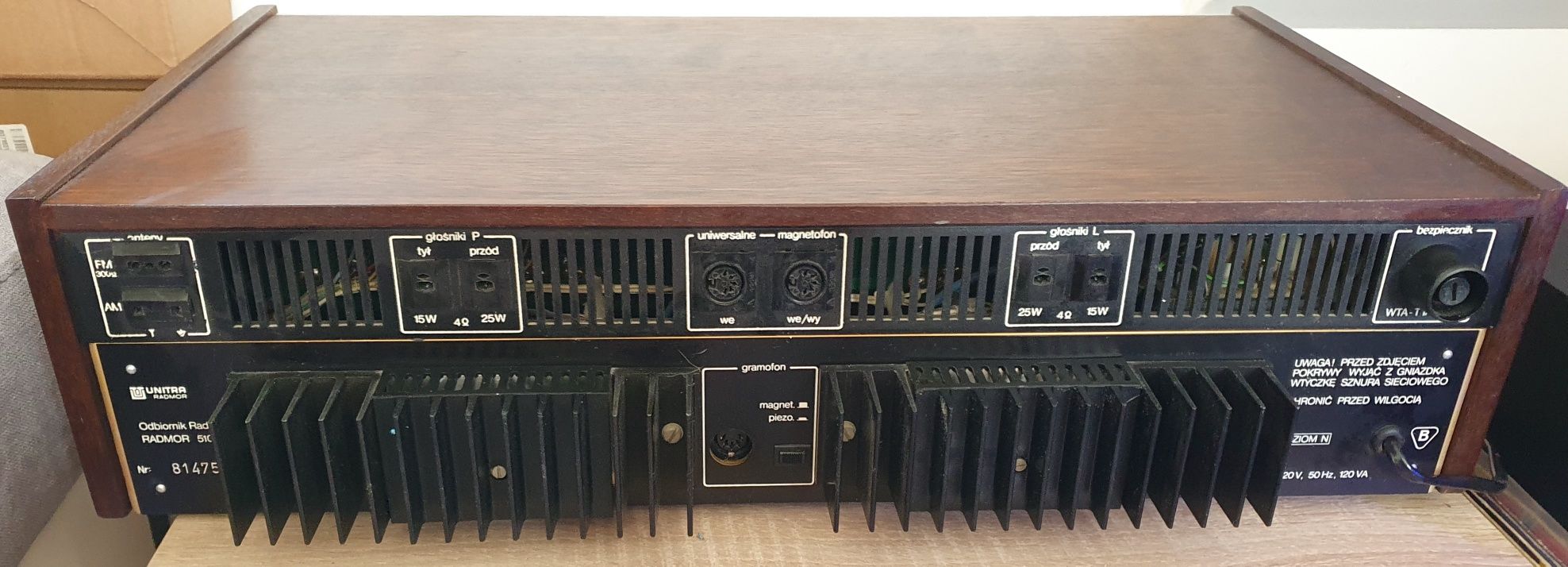 Zestaw Radmor 5102, Radmor 5470, Radmor 5122 , Tonsil ZG40