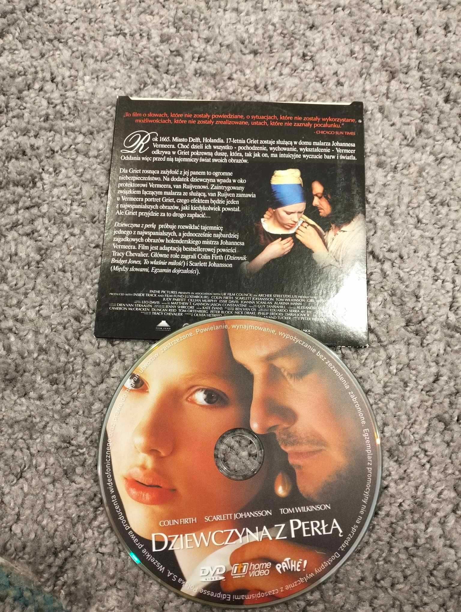 Dziewczyna z perłą film DVD