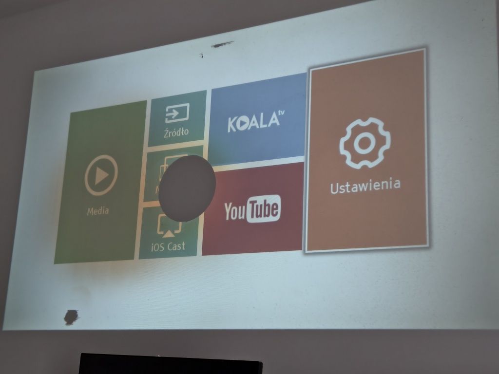Projektor uszkodzony Overmax multipic 3.5