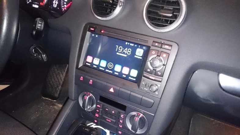 Auto-rádio 2 din android 12 64GB para Audi A3 OctaCore