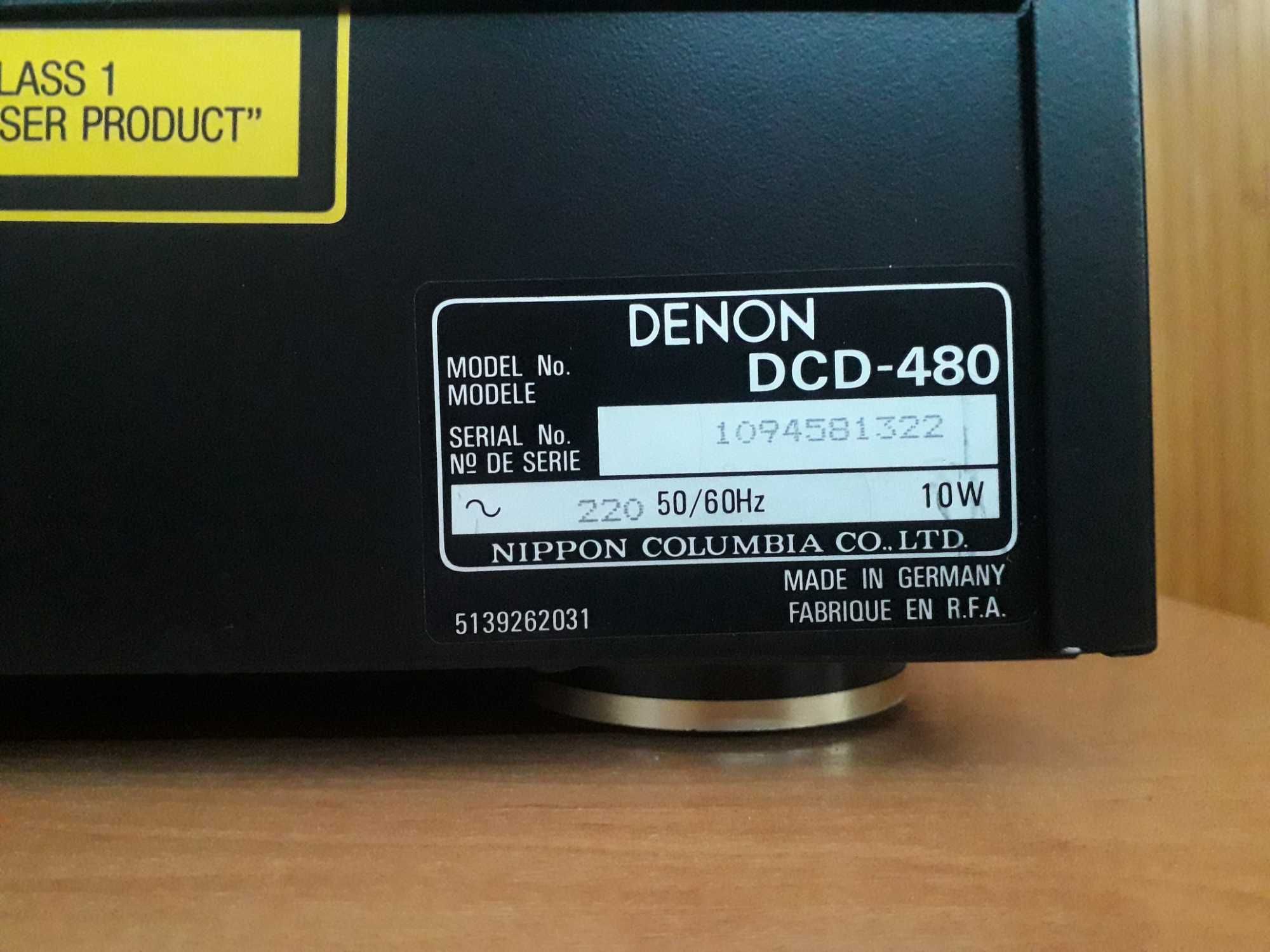 DENON dcd 480   CD - програвач