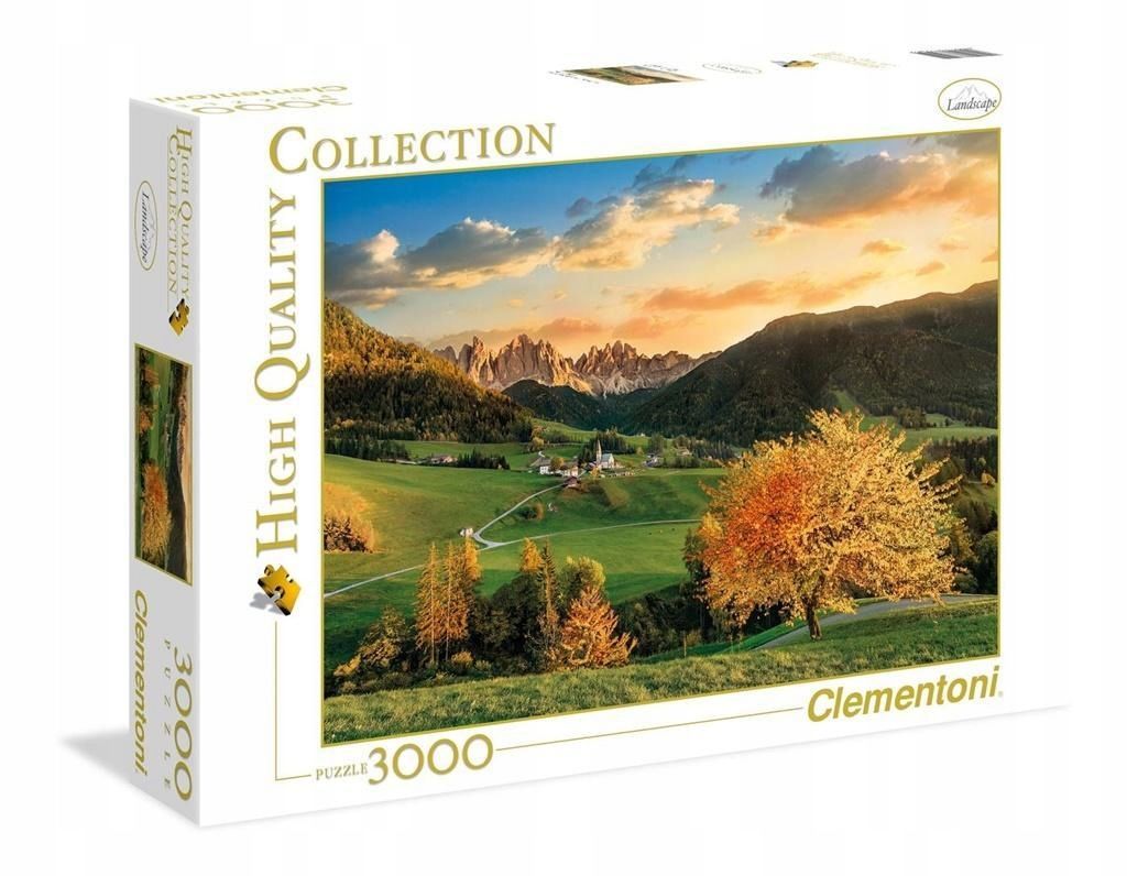 Puzzle 3000 Hq The Alps, Clementoni
