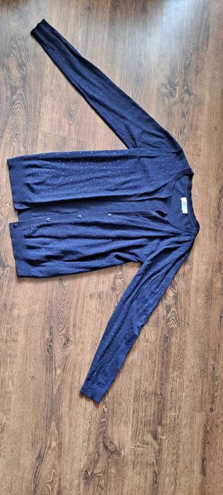 Granatowy galowy sweter cool club rozm. 170