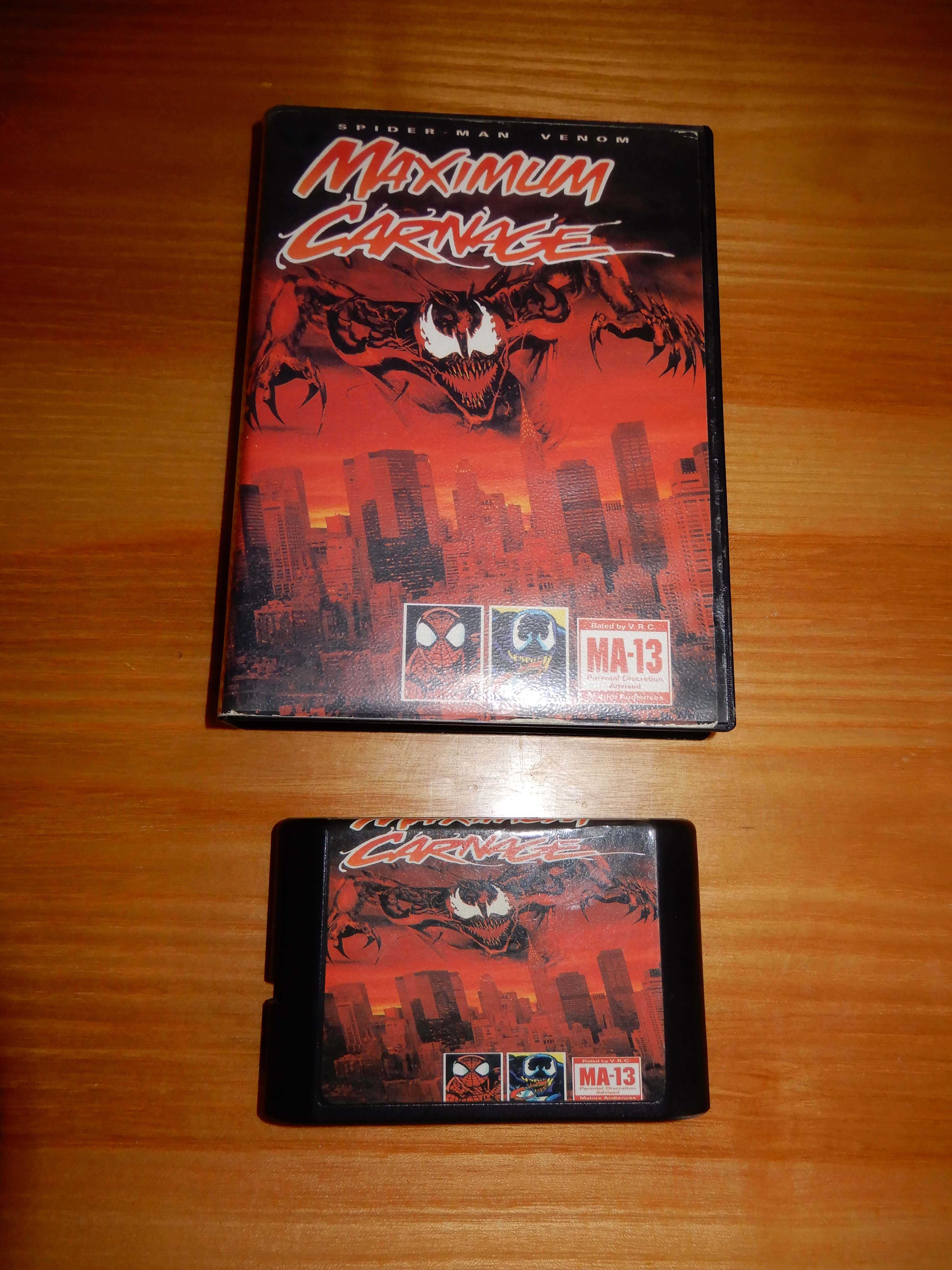 Spider man maximum carnage SEGA MEGA DRIVE