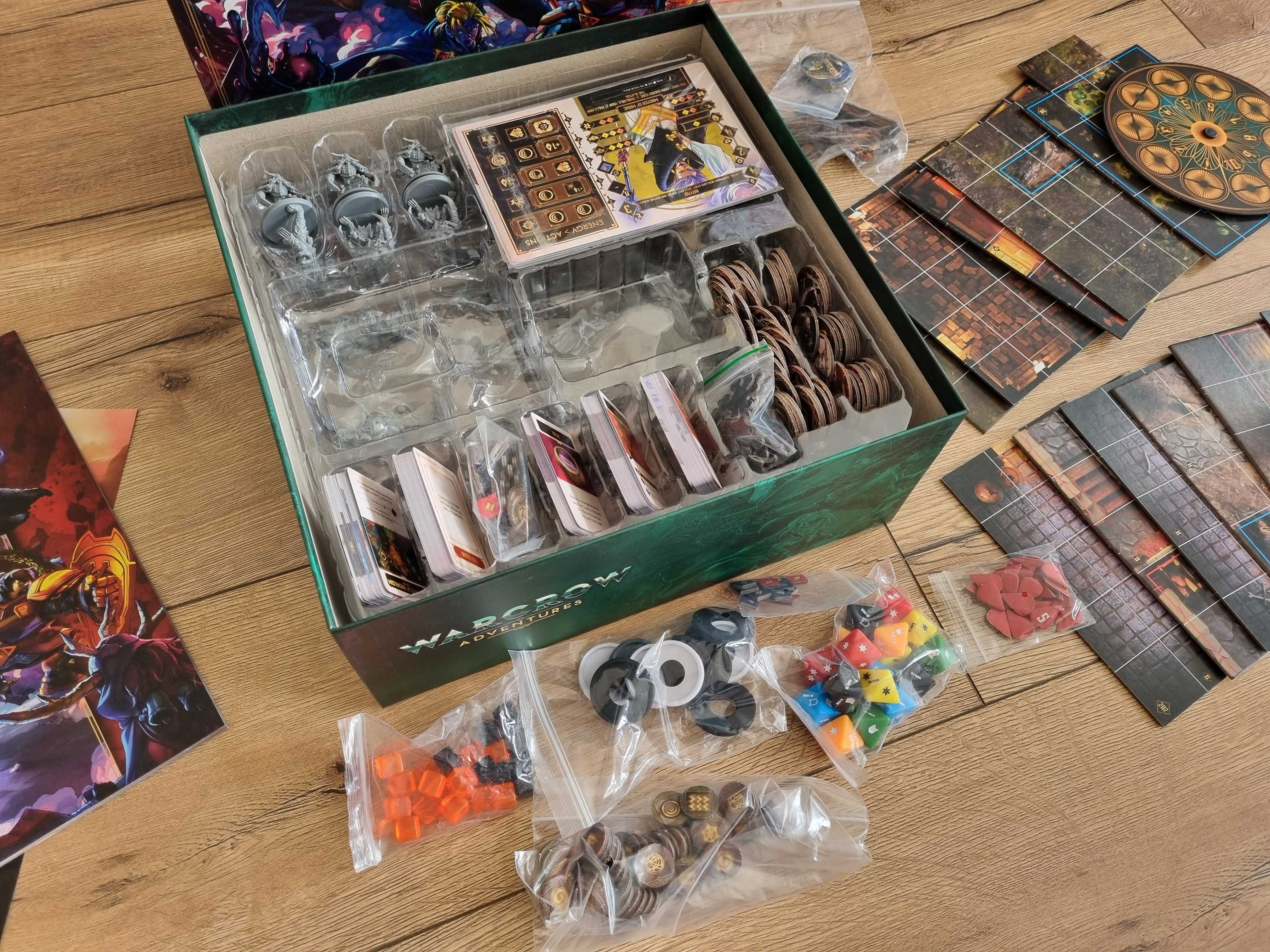 Warcrow Adventures gra planszowa stan bardzo dobry