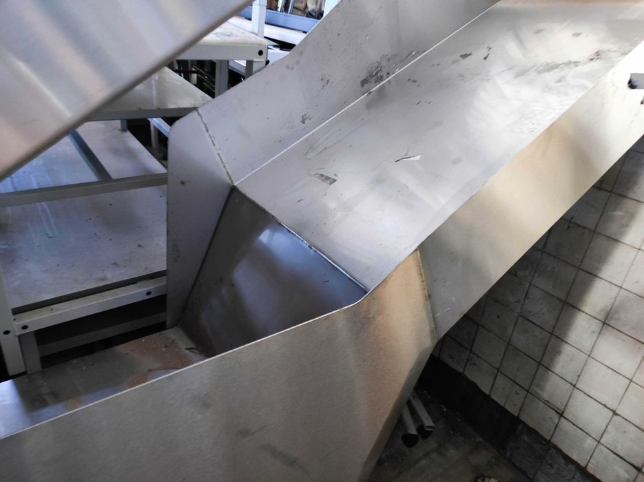 Zsuwnia blacha stal nierdzewna