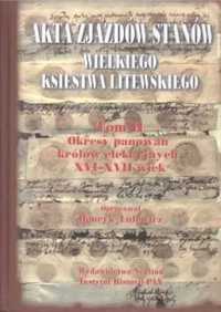 Akta zjazdów stanów Wielkiego Księstwa... T.2 - red. Henryk Lulewicz