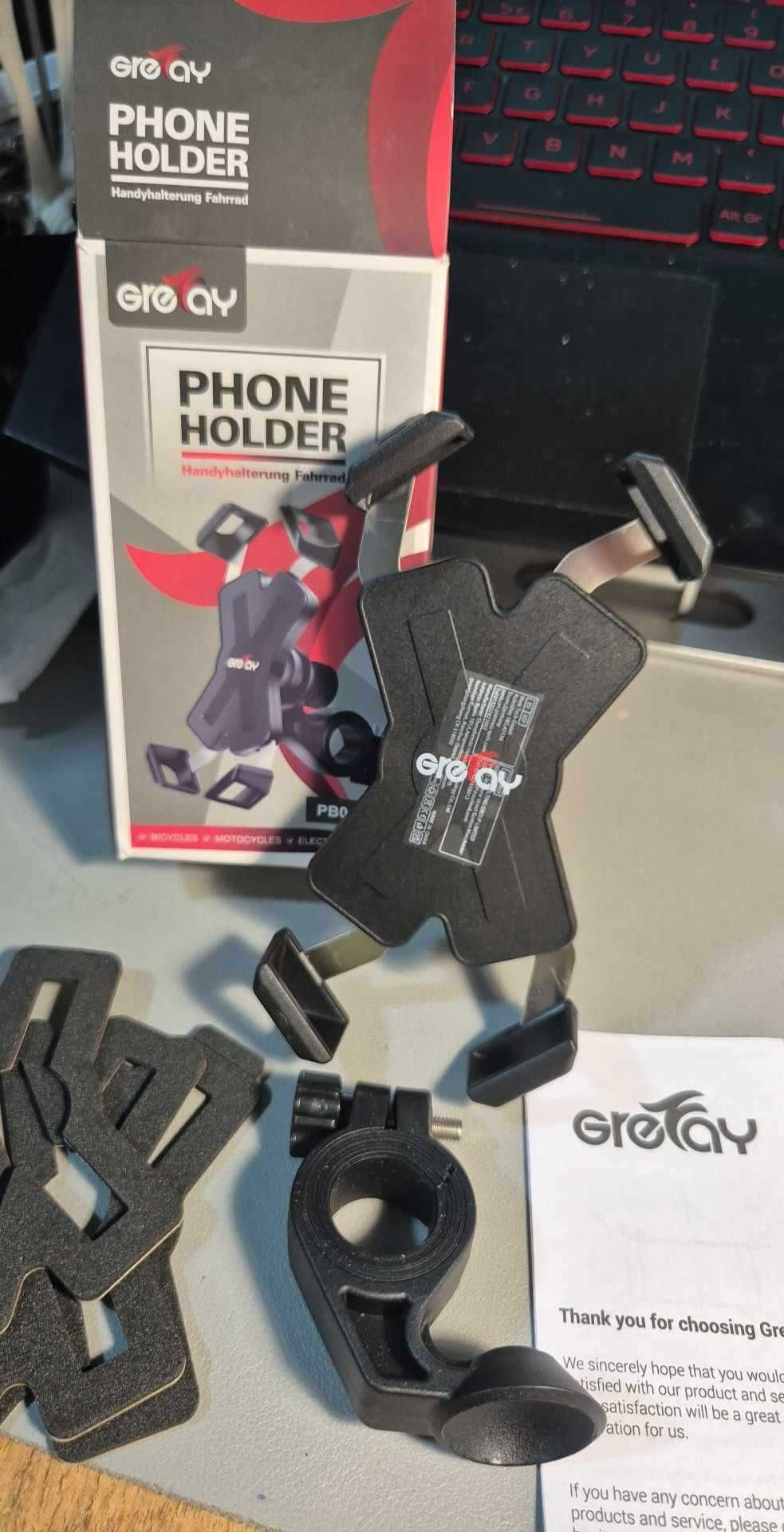 Uchwyt rowerowy na telefon PHONE HOLDER