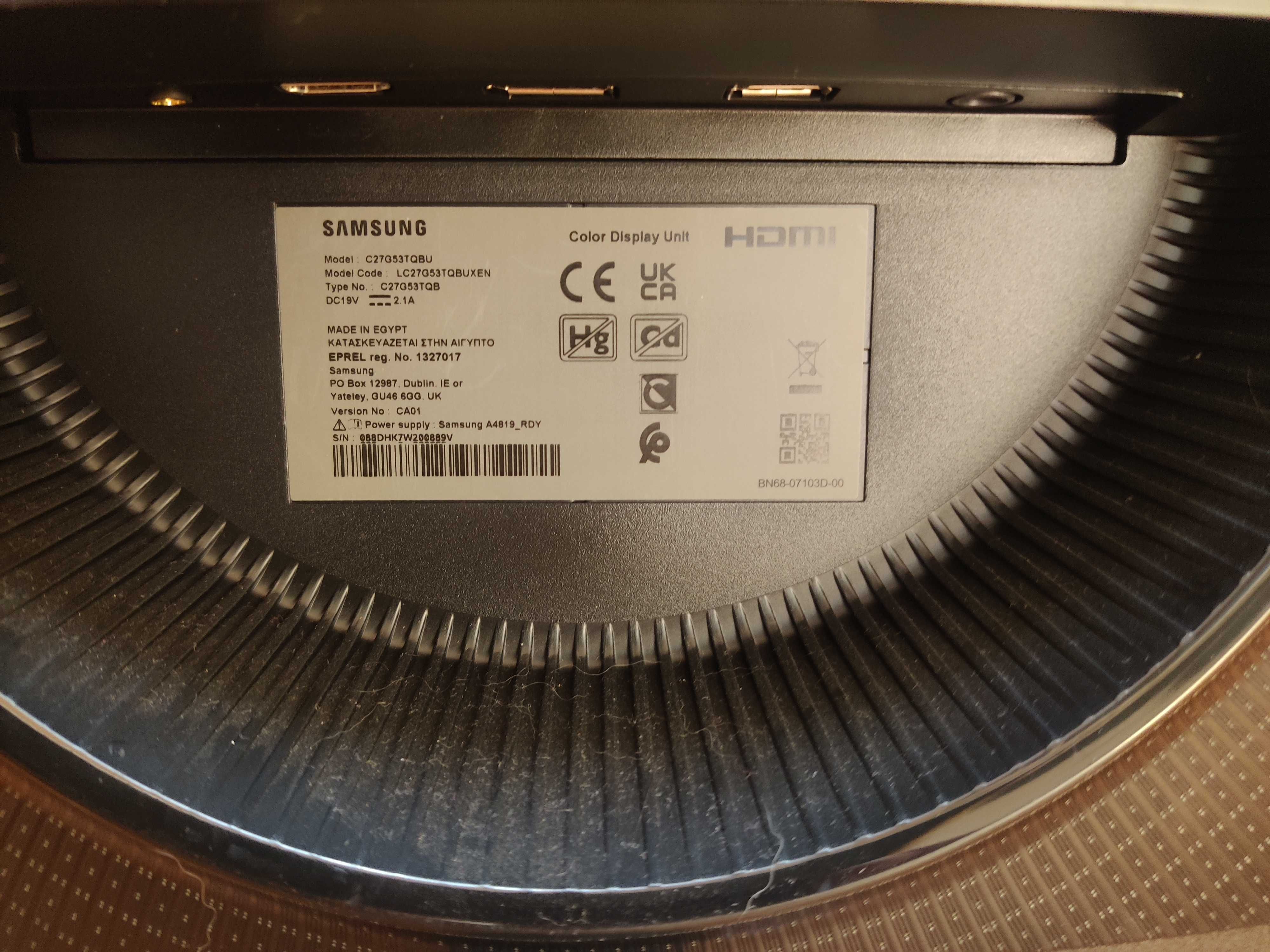 Monitor Samsung Odyssey G5