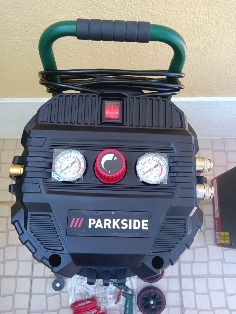 Compressor Parkside 50lt (novo + garantia)