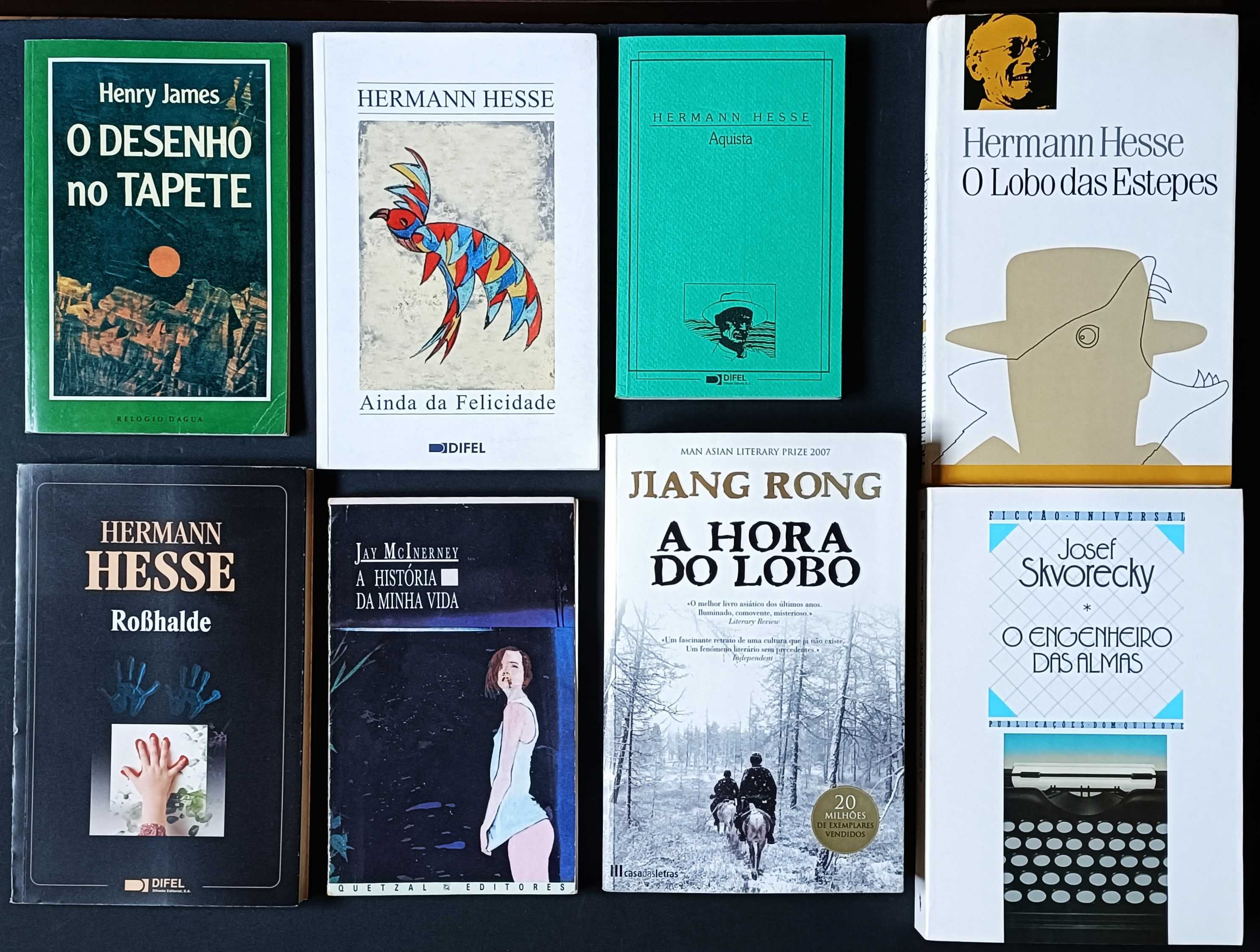 51 livros de vários géneros literários. Lote por 285€!