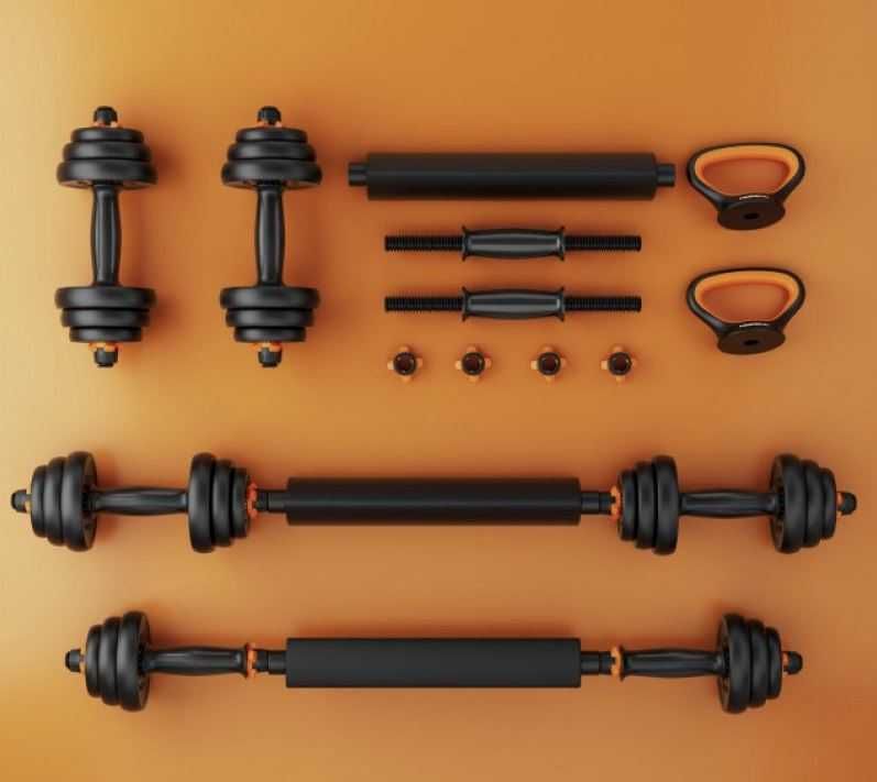 Xiaomi Fed Weight Kit 40Kg Halteres + Barra + Pesos - NOVO