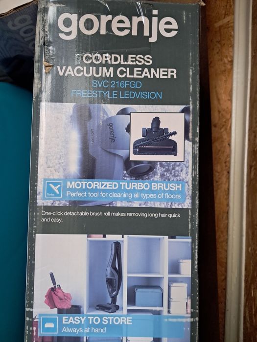 Пилесос gorenje SVC 216 FGD б/у