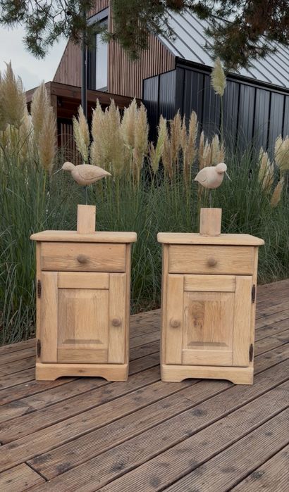 Rustykalne szafki  nocne , stoliki nocne