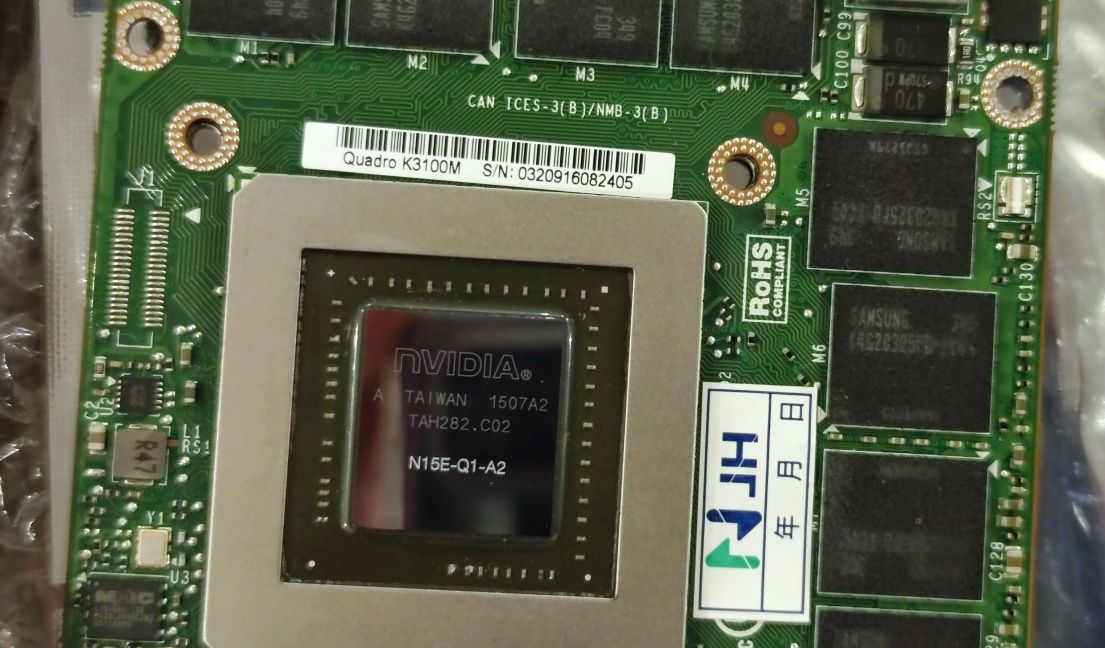 Nvidia Quadro K3100M 4GB Видеокарта для Imac 27 2009-2011 новые A1312