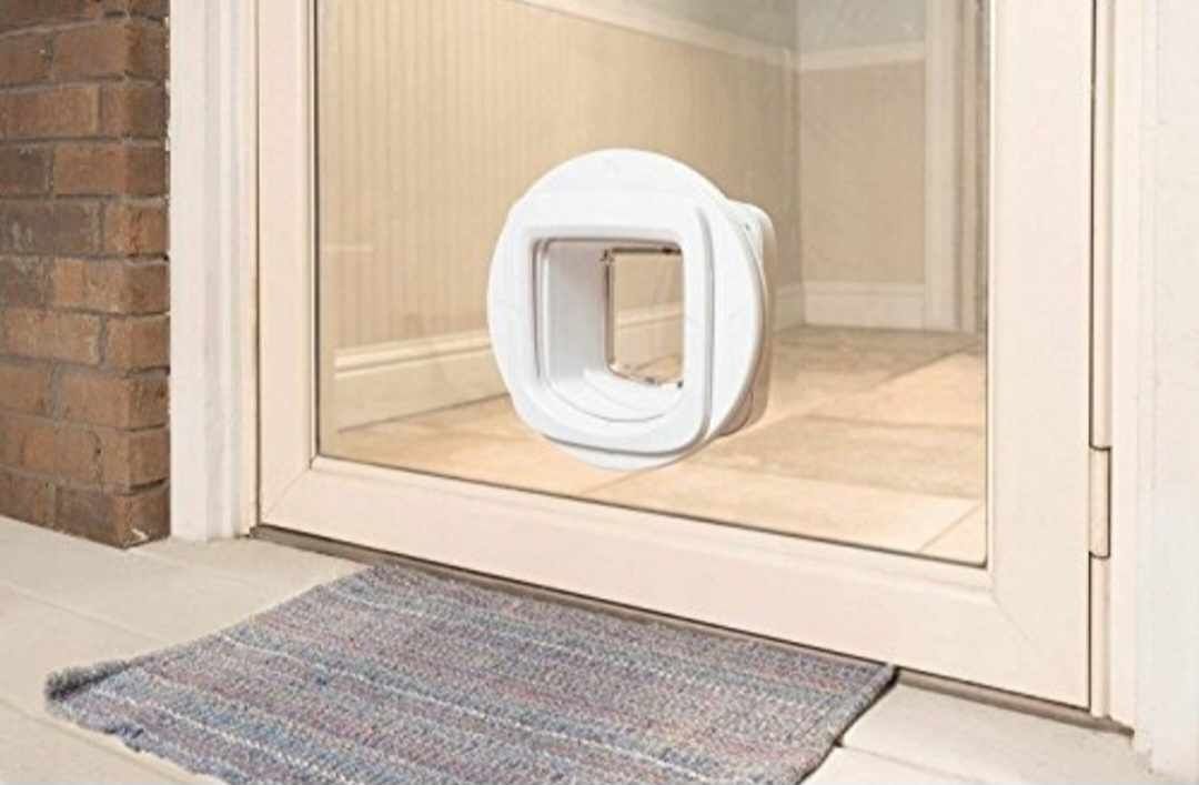 PetSafe Microchip DRZWICZKI dla kota BIAŁE