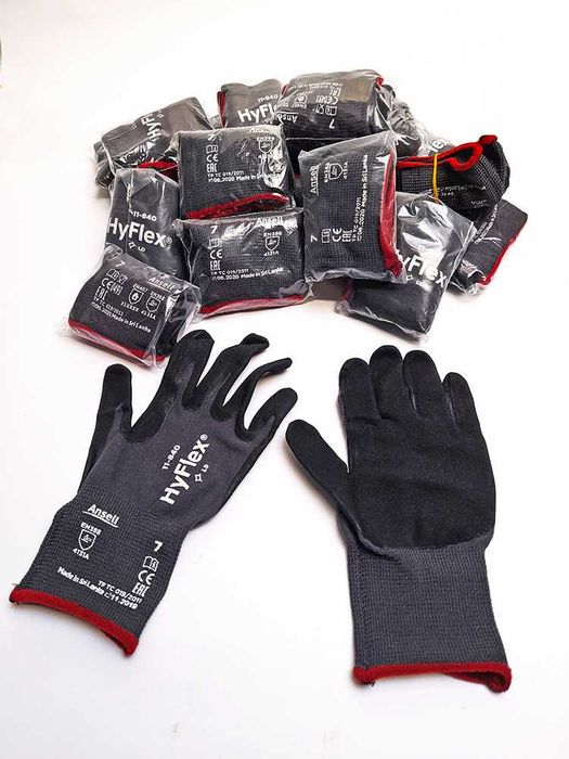 1.	Luvas Trabalho Profissionais Novas Anti deslizante