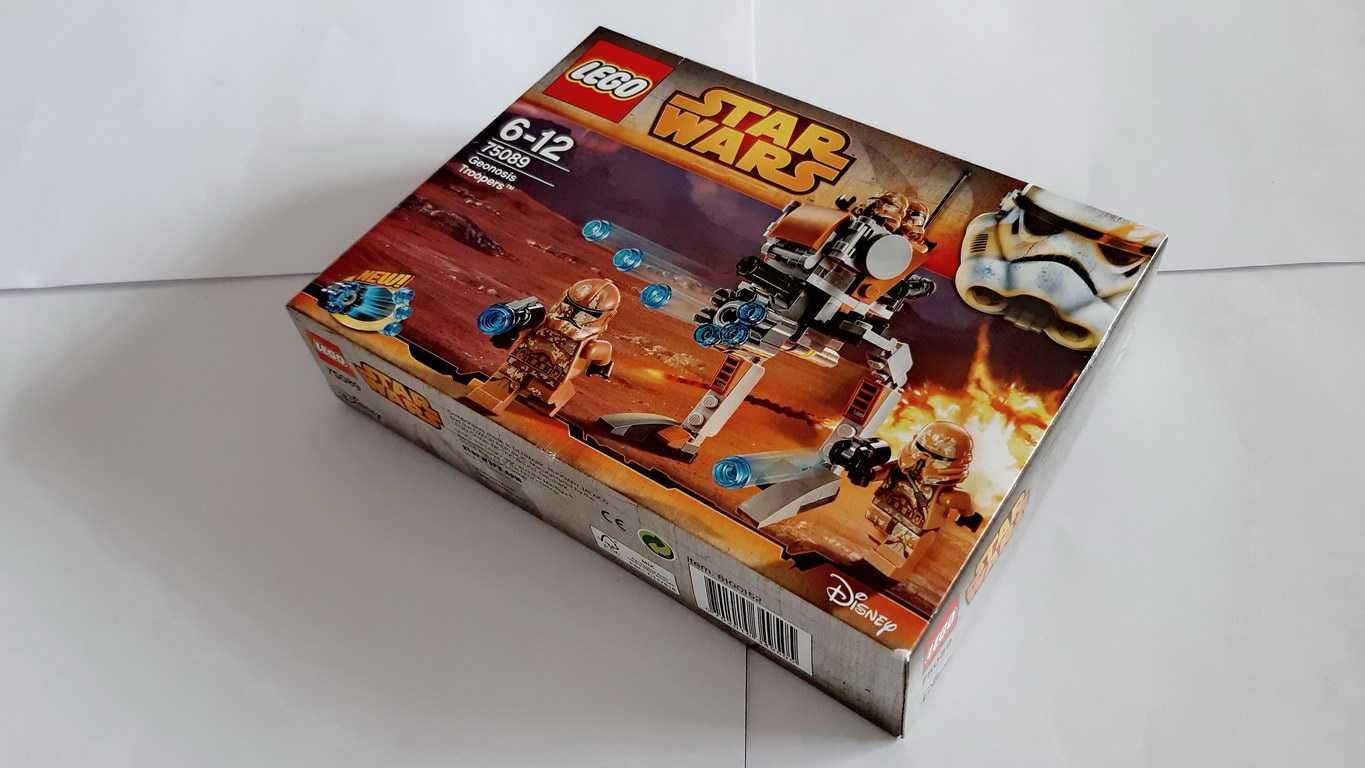 Lego Star Wars 75089 Geonosis Troopers Battle Pack selado