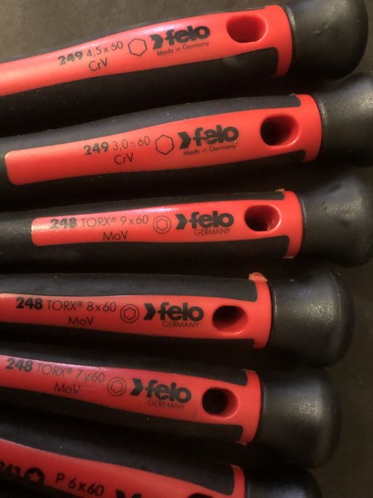 Набір мікро викруток для точної механіки електроніки Felo ph tx