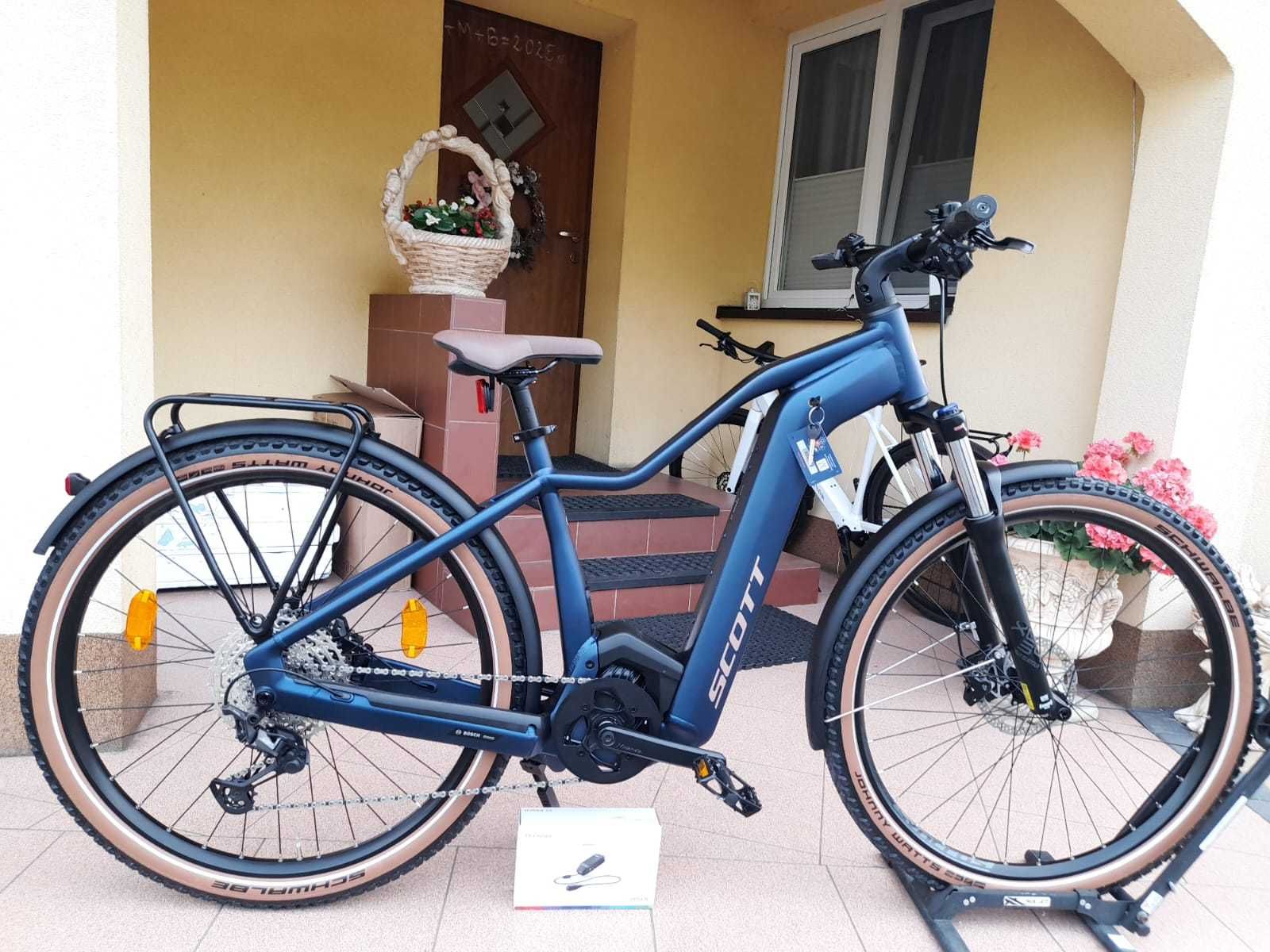 Rower elektryczny Scott Axis eRide 20 Lady r.L Bosch CX 625Wh 389km!