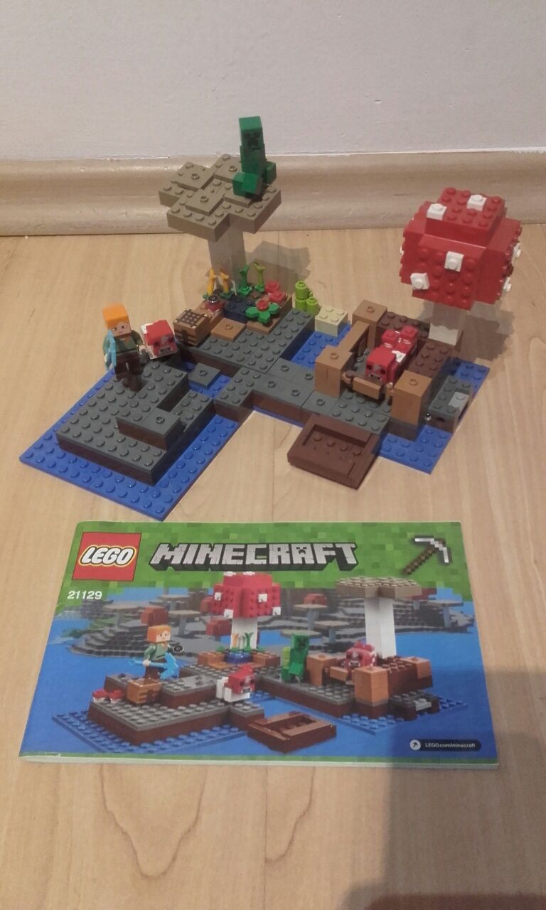 Lego minecraft grzybowa wyspa