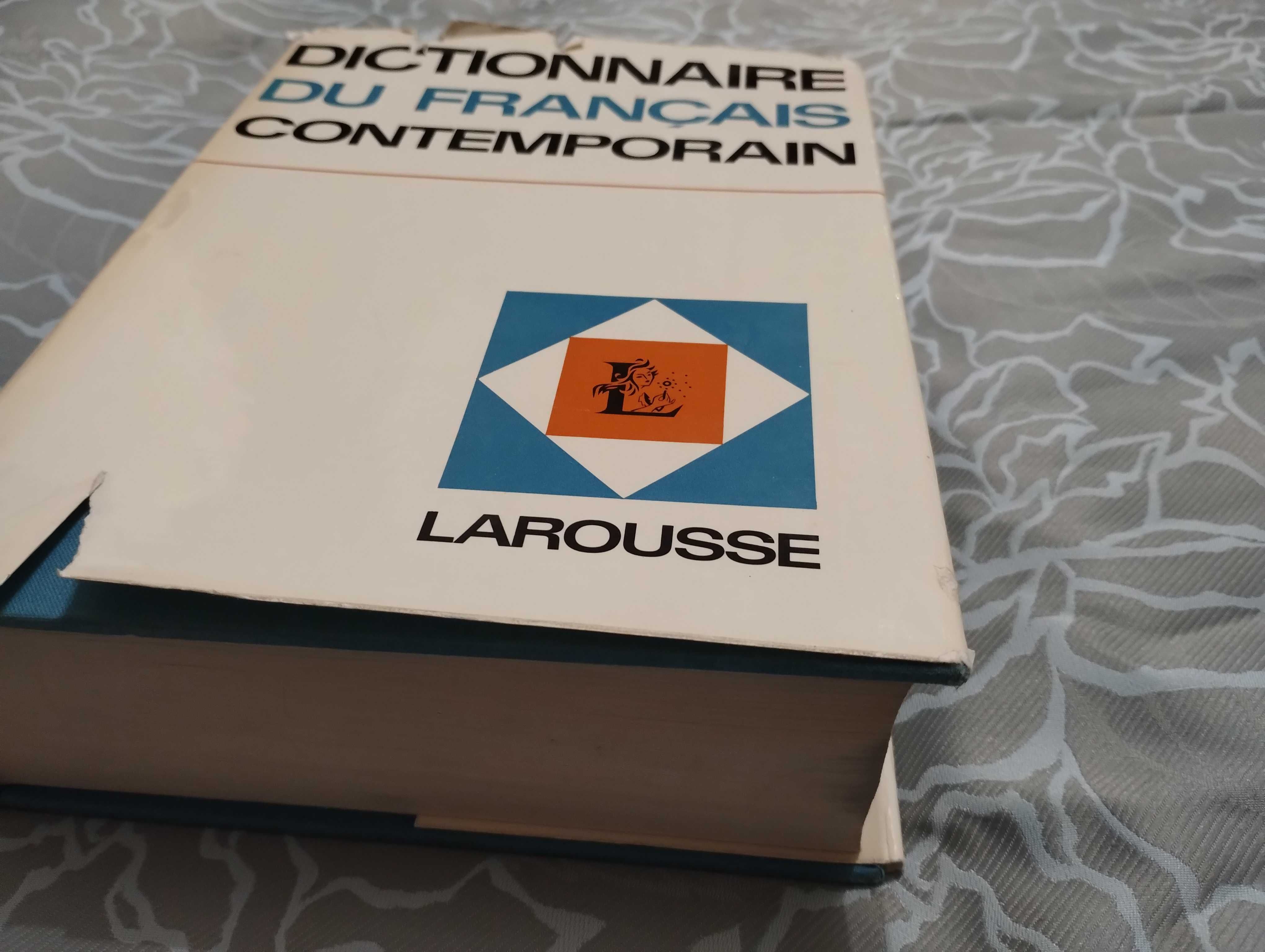 Раритетный" Dictionnaire du Francais Contemporain" Larousse 1966 Paris