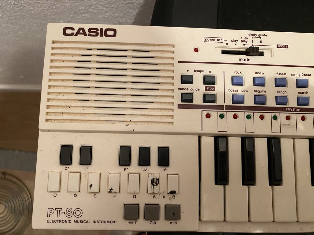 Piano / orgão portátil da Casio