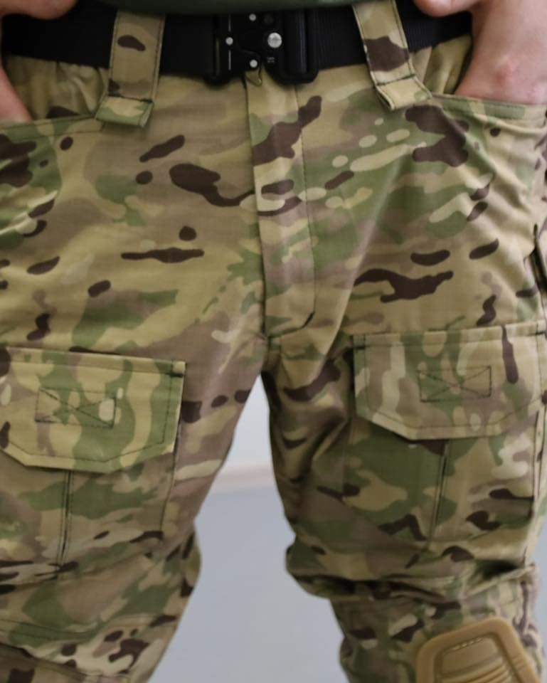 Військові штани з наколінниками Піксель