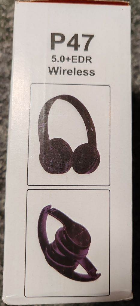 Słuchawki Bluetooth czarne