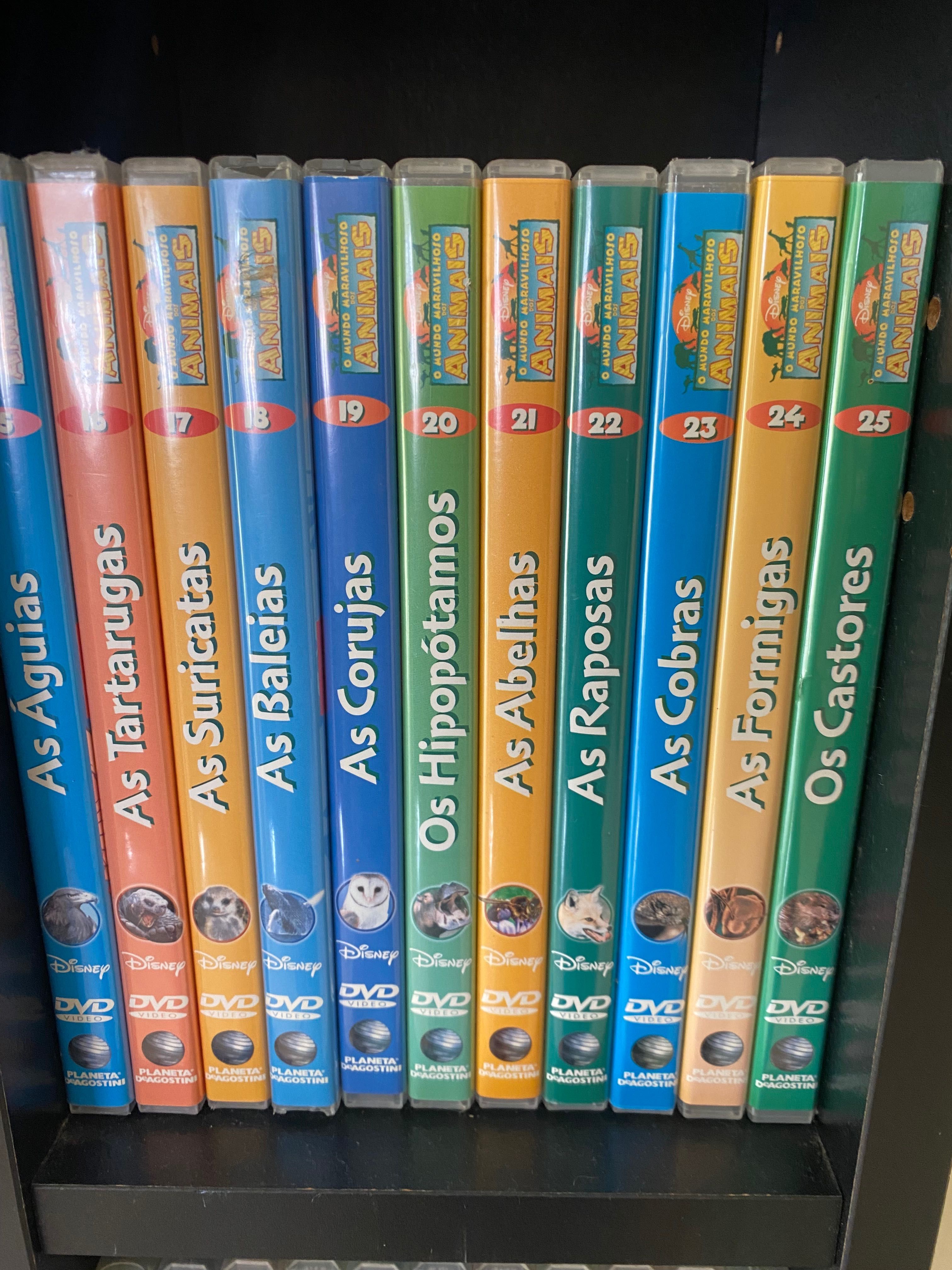 Coleção de DVD’s Animais
