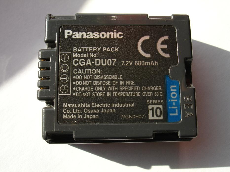 bateria akumulator cga-du07 cga-du06 panasonic gs500 gs400