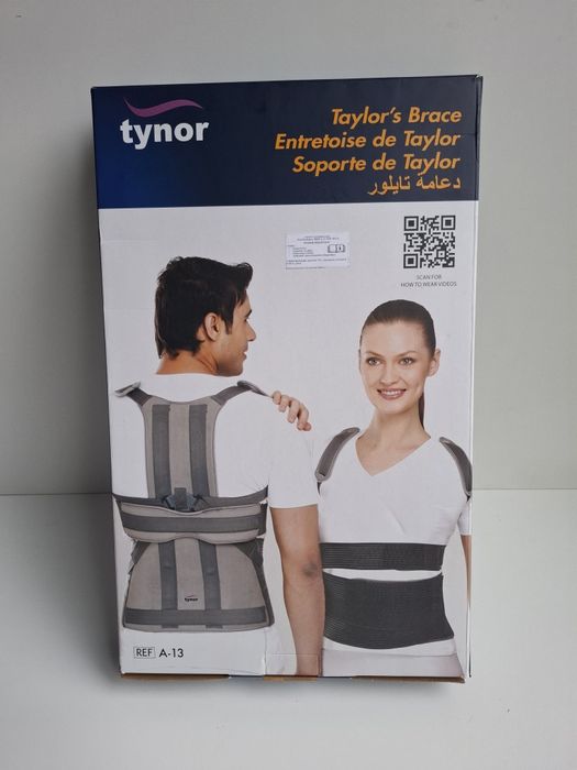 Gorset ortopedyczny tułowia wysoki orteza Tynor