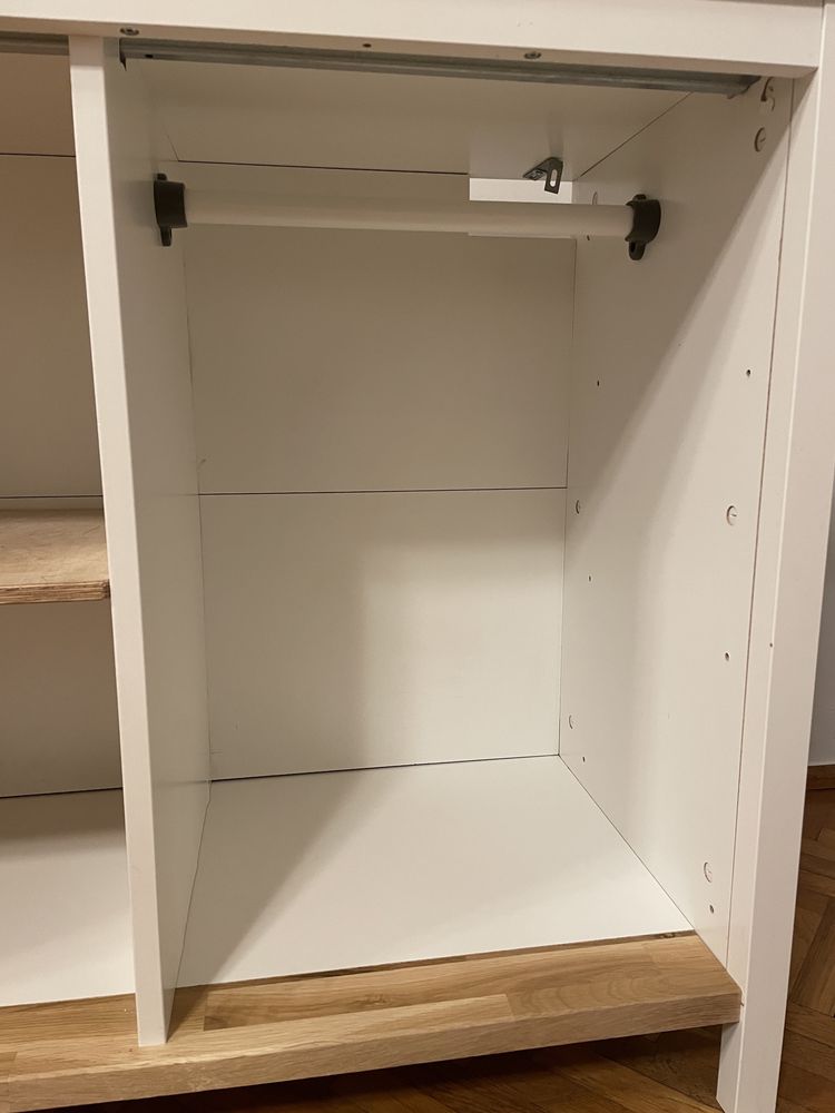Biała szafka / komoda / regał pod przewijak
