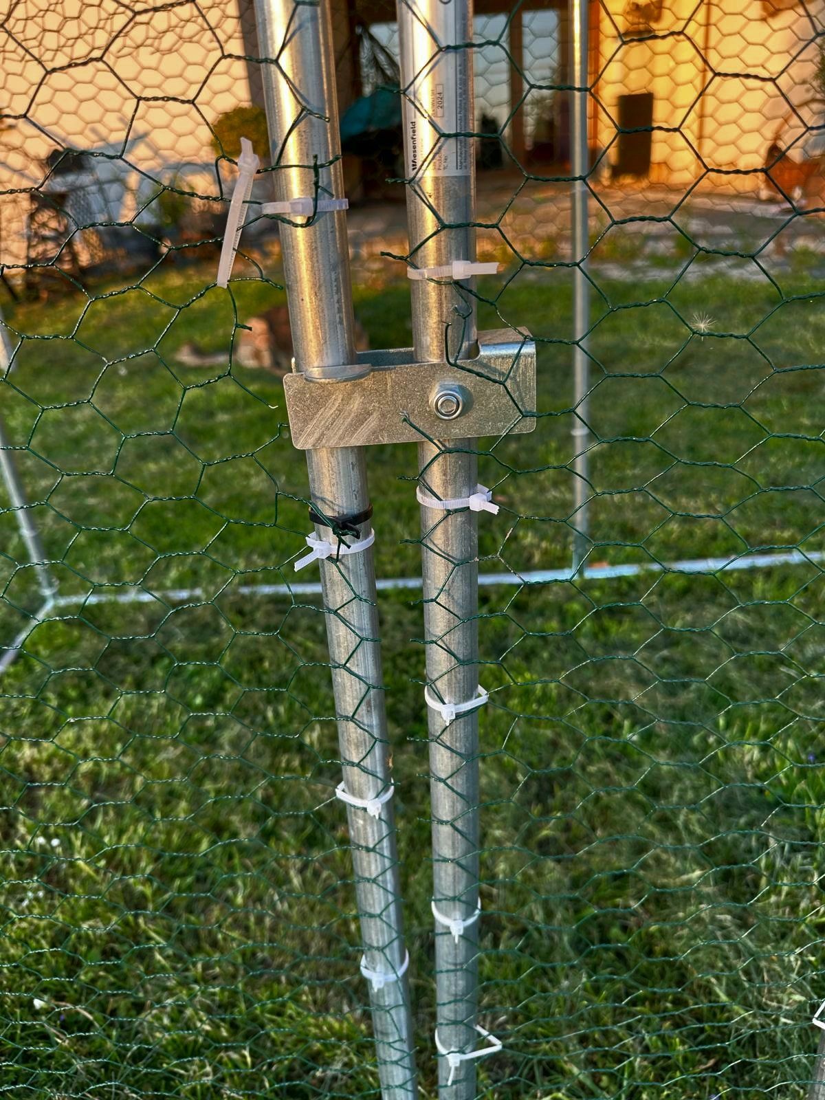 Duża klatka metalowa solidna
