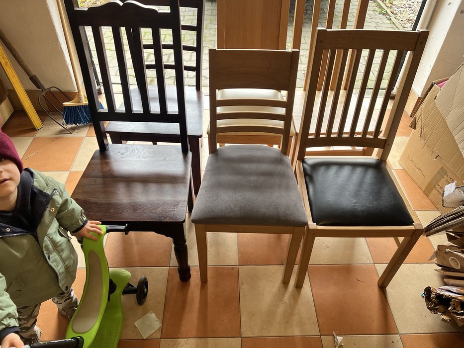 Oddam 6 krzeseł za darmo